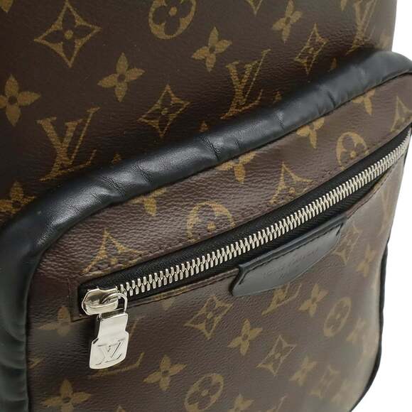 LOUIS VUITTON Authentic Black Monogram Backpack main image 9